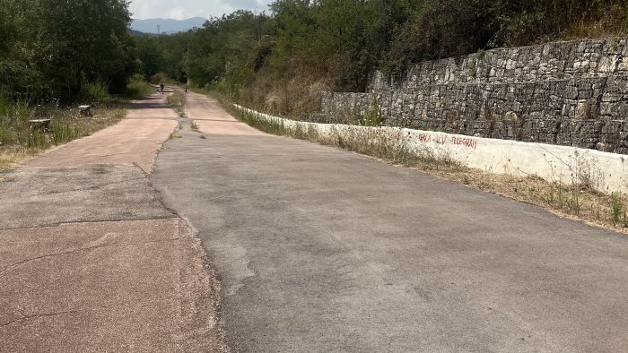 giorgione fi pista ciclopedonale provincia grottesca