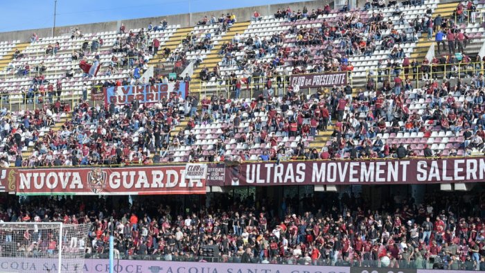 salernitana sampdoria prevendita biglietti prezzi confermati