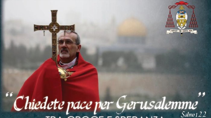 baronissi il sindaco petta accogliamo il cardinale pierbattista pizzaballa