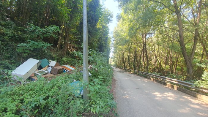 parco del fenestrelle e svolta green macche la solita discarica abbandonata