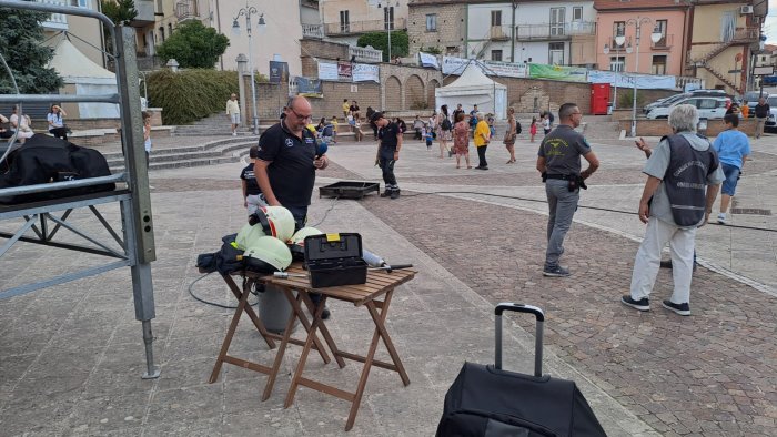 protezione civile flumerese nei piccoli borghi prevenzione tra i bambini