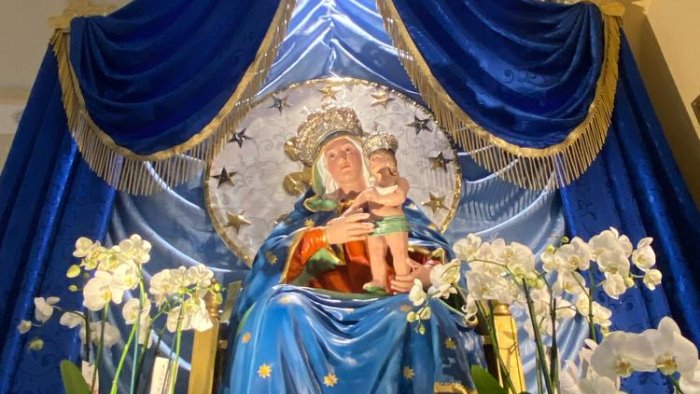 carpignano iniziati i solenni festeggiamenti in onore della madonna