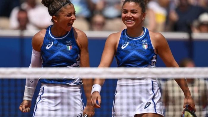 parigi 2024 tennis errani e paolini medaglie d oro