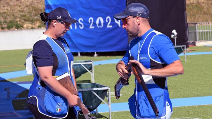 parigi 2024 dallo skeet il nono oro per l italia firmato bacosi e rossetti