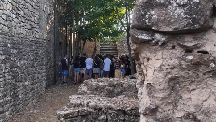 castello normanno di nuovo fruibile ad ariano che bella emozione