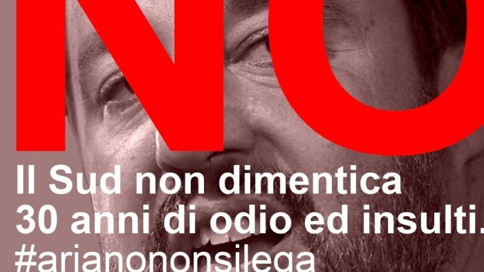 non meritiamo l offesa di salvini nella nostra ariano