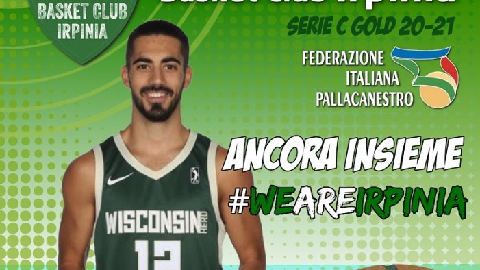 basket club irpinia conferme per garbis e johnson