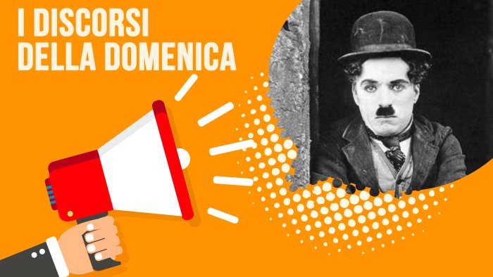 charlie chaplin in nome della democrazia uniamoci tutti