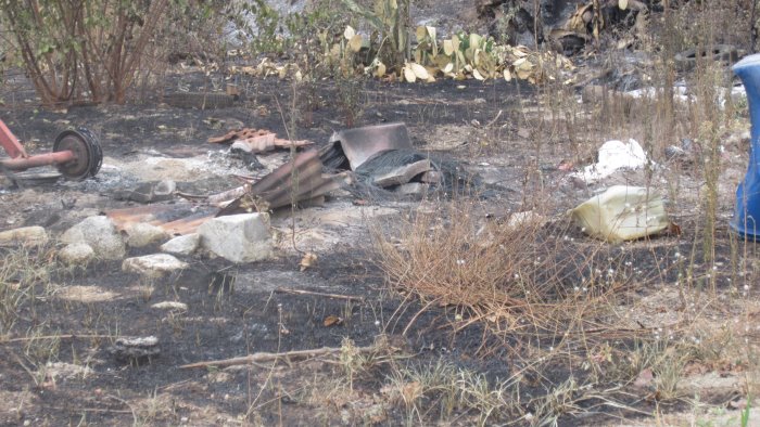 incendi a castel san giorgio scattano le denunce