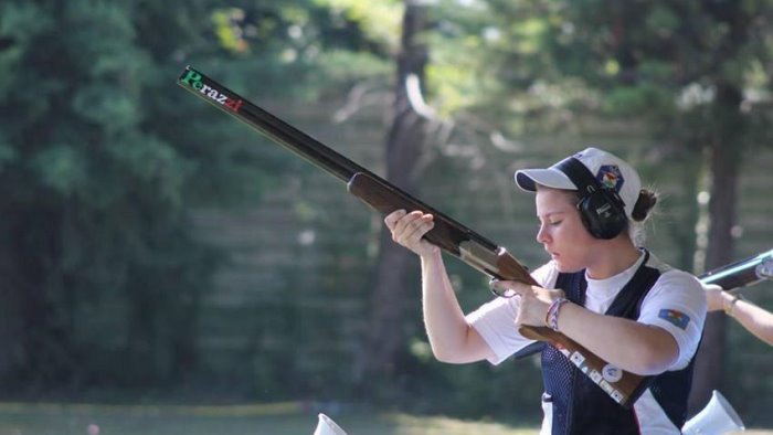 tiro a volo silvana stanco seconda nella fossa olimpica