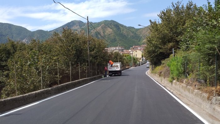 baronissi completati i lavori fognari in via pozzillo a sava