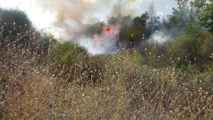 incendi ora e la baronia ad essere presa di mira