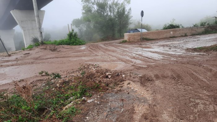 maltempo continua la conta dei danni nel sannio foto