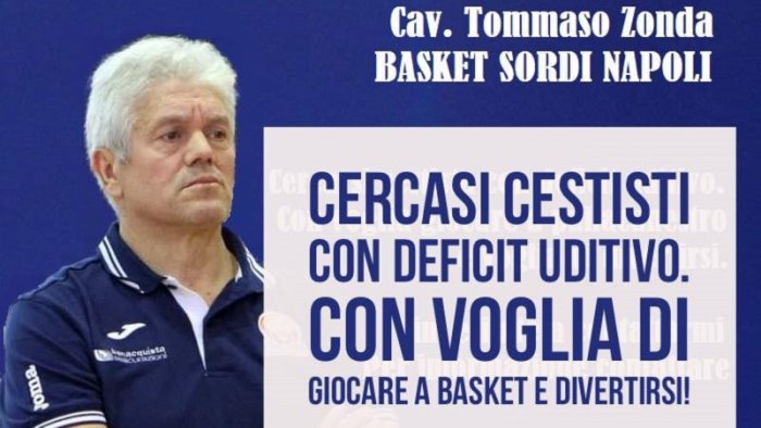 napoli basket collaborazione con basket sordi napoli