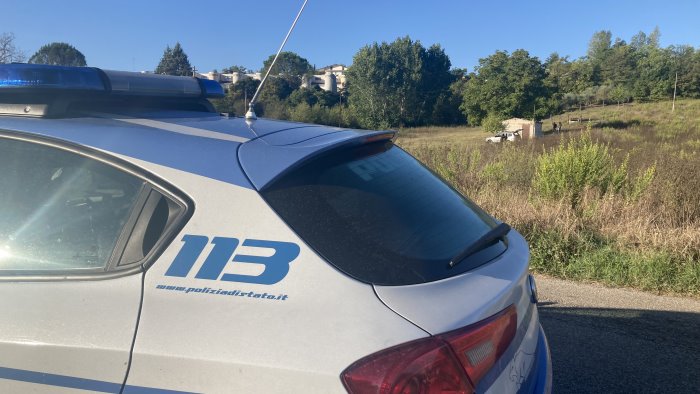 due fiat panda rubate nella notte e smontate ritrovate in un terreno foto