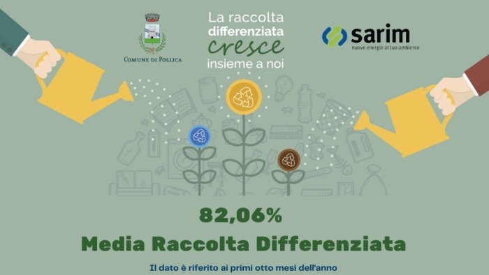 raccolta differenziata pollica da record ad agosto superato l 80