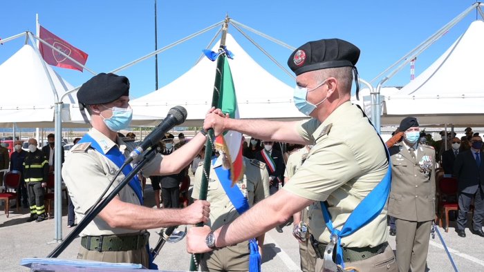 salerno cambio del comandante delle guide d altorio subentra a cesaro