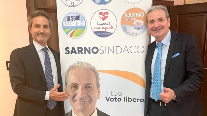 caldoro sarno difende salerno finalmente si puo cambiare