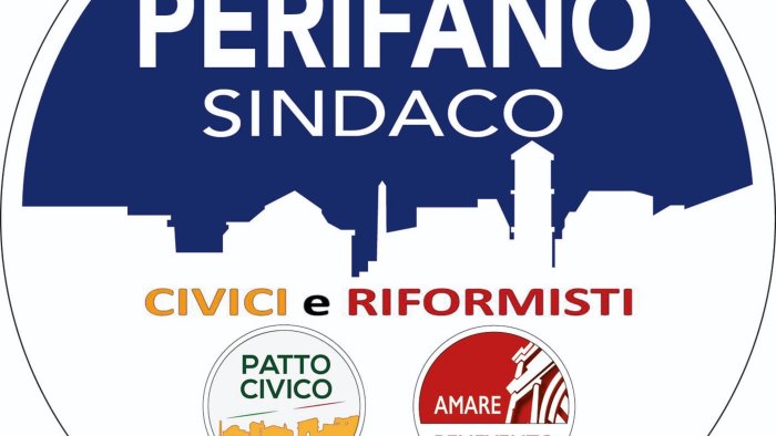 comunali benevento presentata la lista civici e riformisti