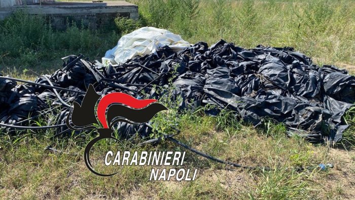 incendia plastica in una vasca arrestato un imprenditore agricolo