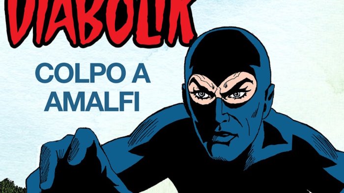 amalfi un albo di diabolik per celebrare il ritrovamento dei reperti