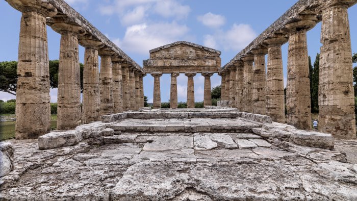 paestum e velia boom di visite in estate la cultura e ripartita