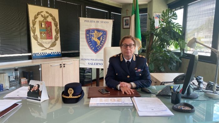 salerno la polizia stradale ha un nuovo dirigente