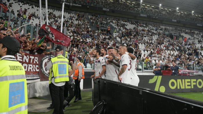 salernitana epica pari 2 2 con il brivido in casa della juventus