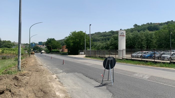 lavori appia miceli situazione peggiorata strada ancora piu pericolosa