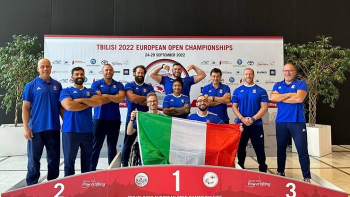 parapowerlifting gli azzurri chiudono gli europei con 10 medaglie