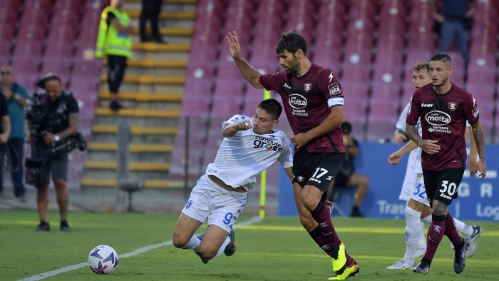 zanetti contento per il pari la salernitana e una squadra forte