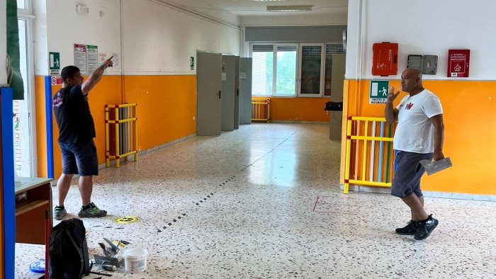 lavori e manutezione le scuole di serre si preparano alla riapertura