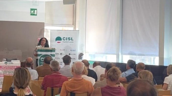 cisl irpinia sannio sonia vena eletta segretaria ci aspettano grandi sfide