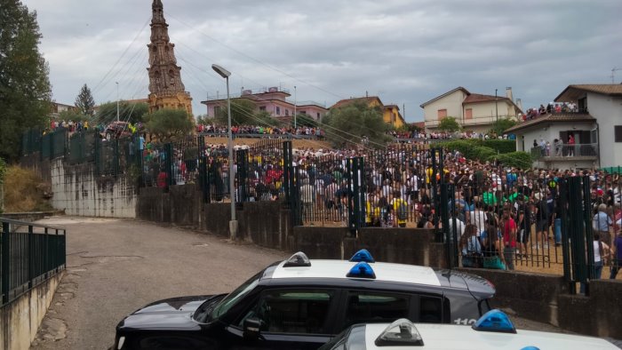 mirabella eclano controlli straordinari in occasione della tirata del carro