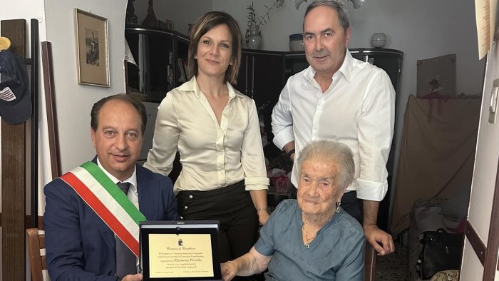 bis di longevita in pochi giorni a casalbore dopo annibale ecco nonna filomena