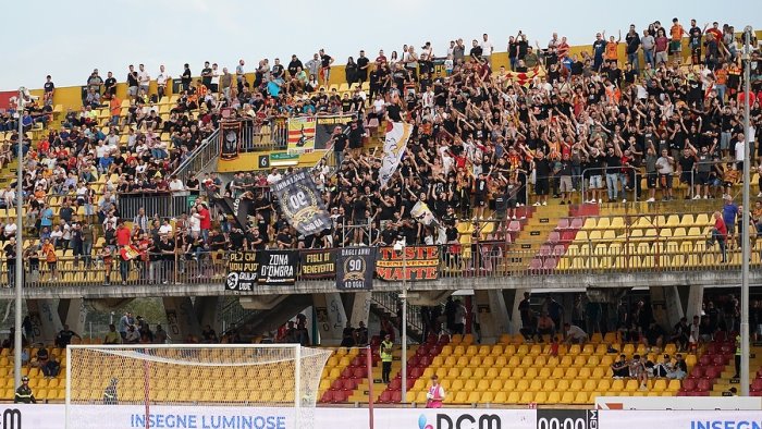 benevento vittoria col taranto tutte le foto del match