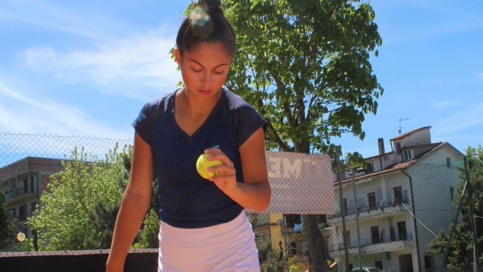 tennis chiamata in azzurro per ylenia zocco del ct san giorgio del sannio