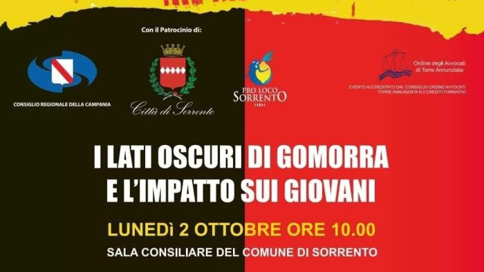 i lati oscuri di gomorra e l impatto sui giovani confronto a sorrento