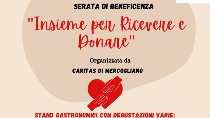 a mercogliano una serata di beneficenza tra stand gastronomici e buona musica