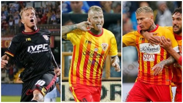 i tre gol storici di ciciretti col benevento