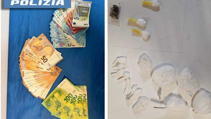 sorpreso in casa con la droga durante un controllo arrestato