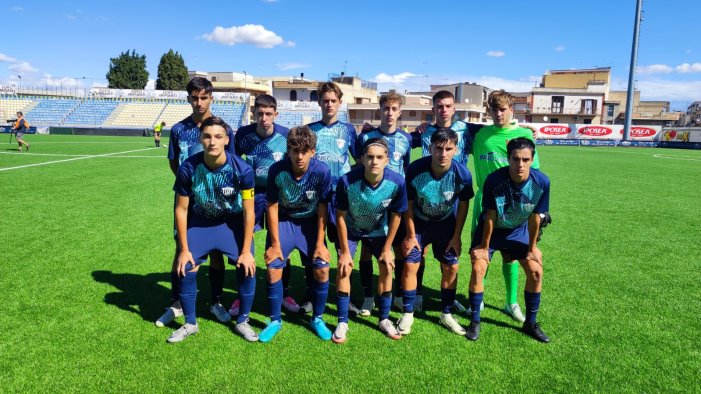 under 15 che esordio del benevento cinque reti al cerignola