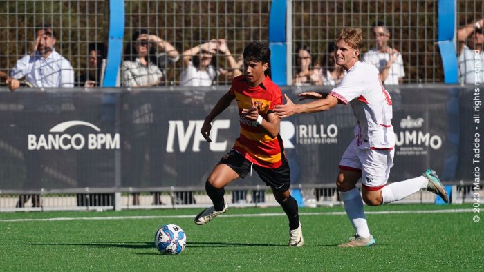 primavera prima gioia per iezzo il benevento rifila tre reti al perugia