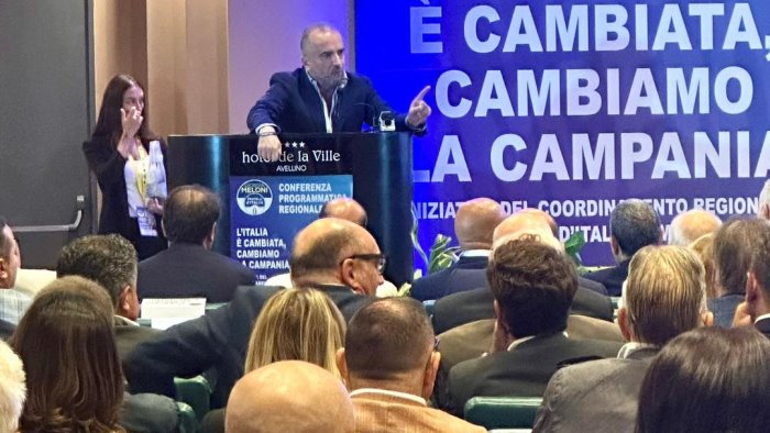 iannone successo straordinario la conferenza programmatica di fdi