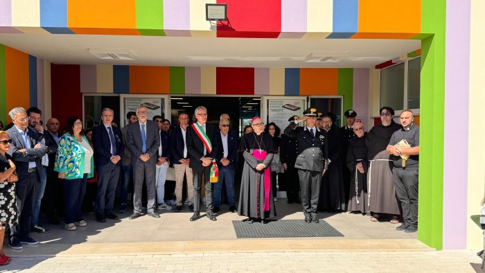 san bartolomeo in galdo inaugurata la nuova scuola ianziti ecco le foto