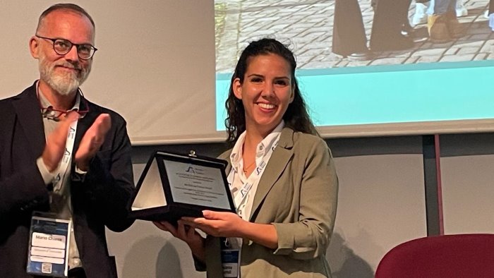 a federica il premio per la migliore tesi di dottorato in chimica inorganica