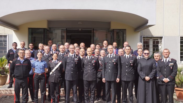 comandante interregionale carabinieri in visita al comando provinciale dell arma