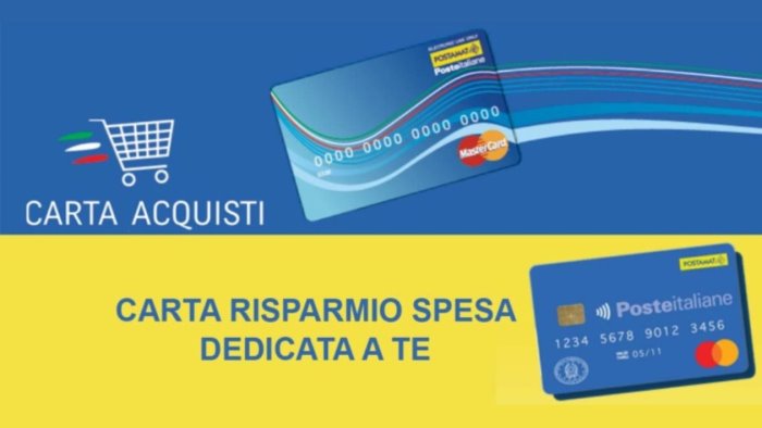 carta dedicata a te a boscoreale agevolazioni quotidiane per 1600 famiglie