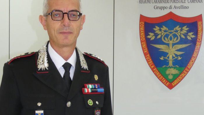 carabinieri forestali il colonnello fernando sileo trasferito a salerno