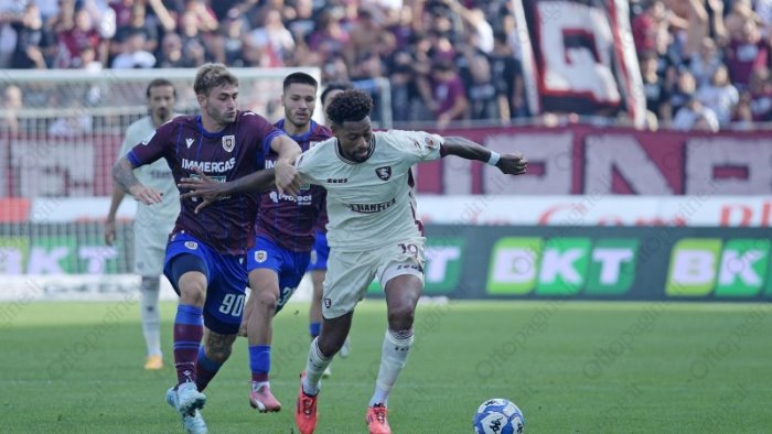 salernitana reine adelaide strappa applausi ora pero voglio la vittoria